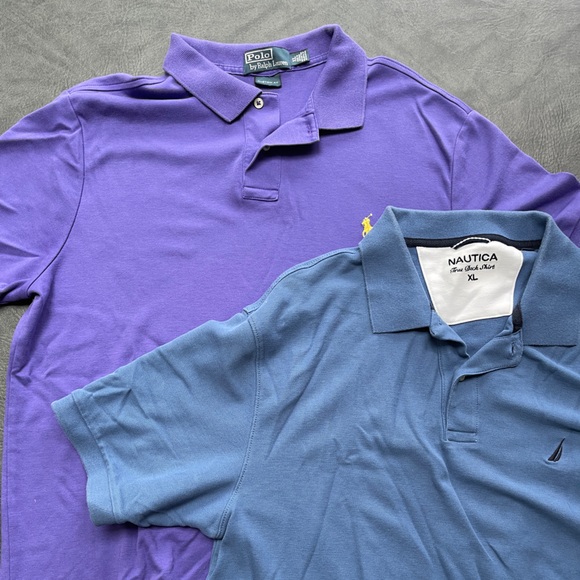 Ralph Lauren Shirts Two Mens Polo Golf Shirts Xl Nwot Poshmark